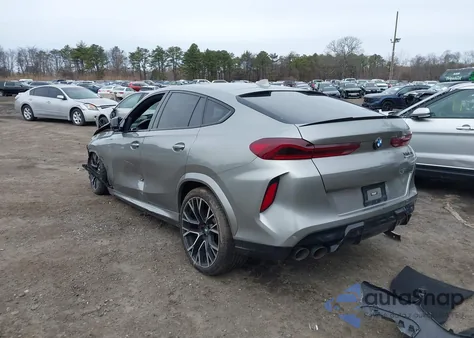 2022 BMW X6 M из США, поврежденный, VIN 5YMCY0C09N9J52919